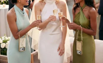 The hands-free accessory that takes you from welcome party to honeymoon.