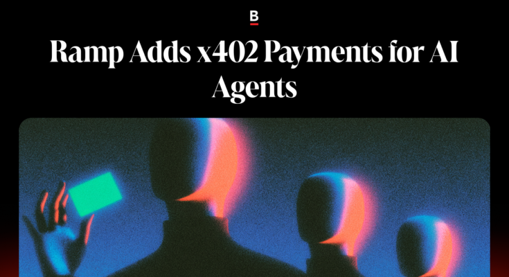 Ramp adds x402 payouts to AI agents