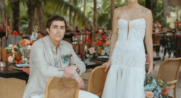 Psychedelic Paradise: A Retro-Glam Cenote Wedding in Tulum