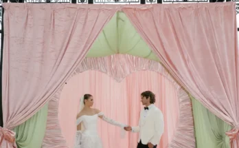 This effortlessly sophisticated pink + green wedding was pure Palm Beach pastel beauty.